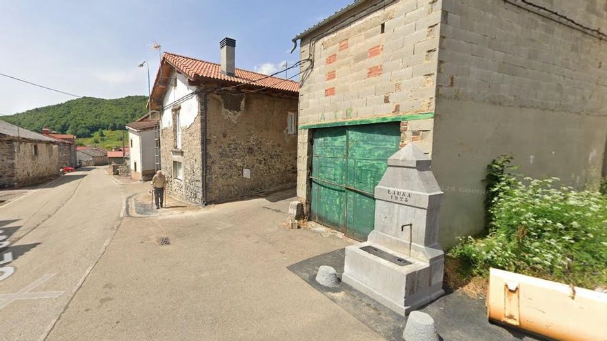 Imagen del pueblo de La Uña, municipio de Acebedo, que tendrá una calle 'Alcalde Isidoro Díez'.