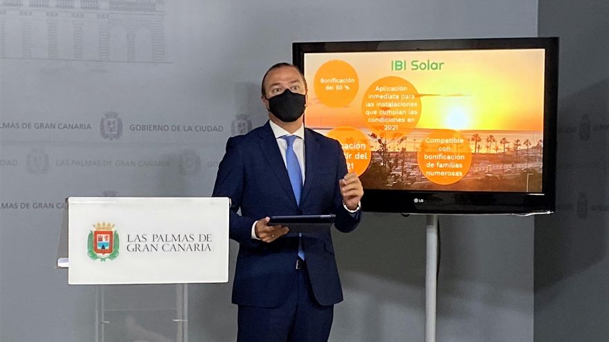 El alcalde de Las Palmas de Gran Canaria, Augusto Hidalgo.