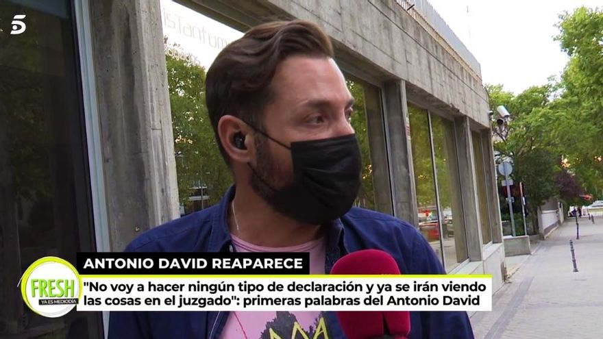 'Ya es mediodía' "caza" a Antonio David Flores tras dos meses de silencio: "Ya se irán viendo las cosas en los juzgados"