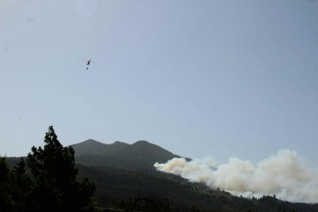 Incendio en el municipio de El Paso