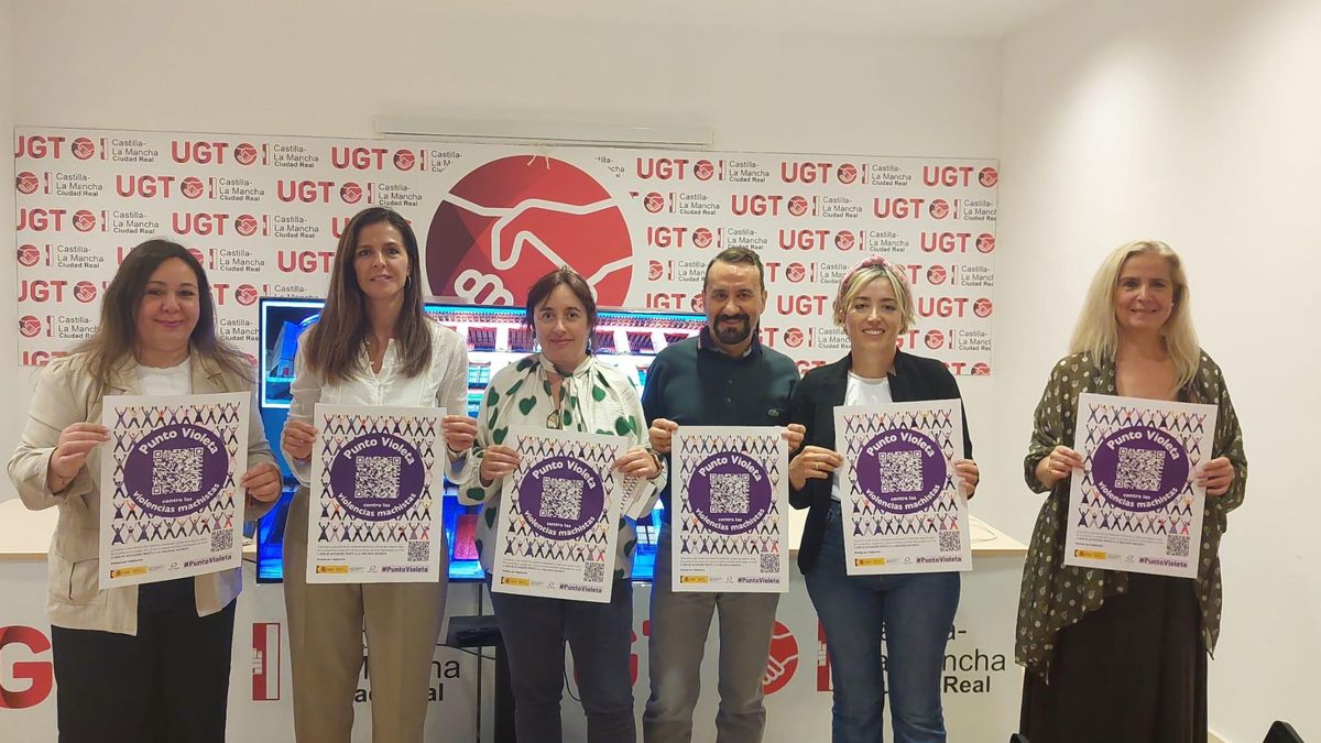 UGT activa Puntos Violeta en sus cinco sedes provinciales para informar y apoyar a víctimas de violencia machista