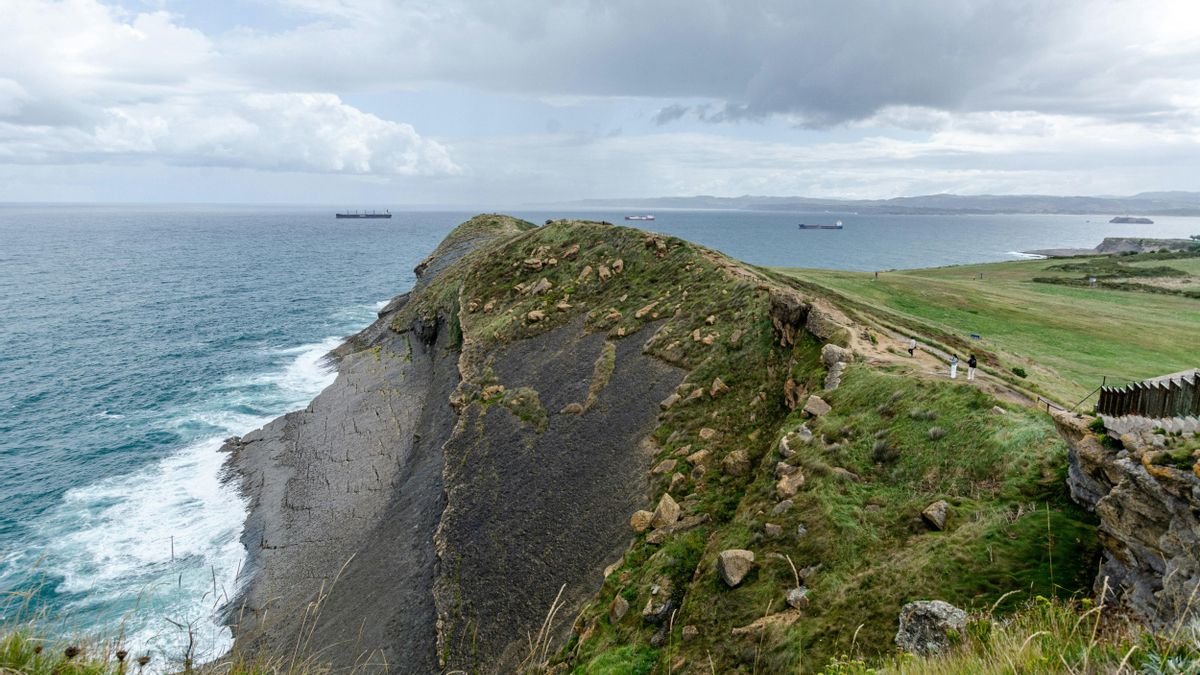 Vista desde el Cabo Mayor en Santander.