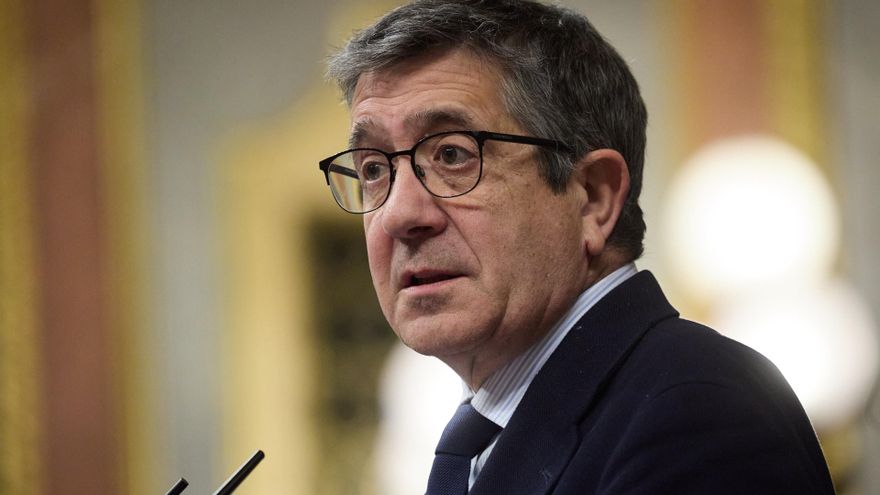 El portavoz del PSOE en el Congreso, Patxi López (Fotografía de archivo)