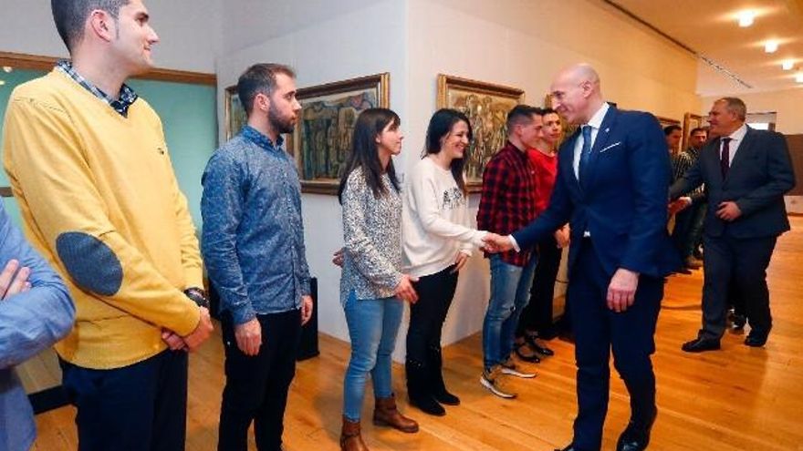 Un momento del acto de bienvenida. / Carlos S. Campillo / ICAL