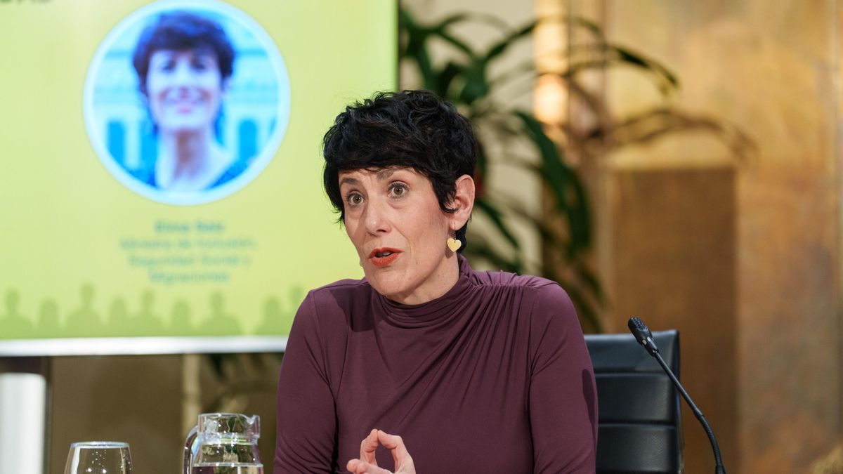 La ministra de Inclusión, Seguridad y Migraciones, Elma Saiz.