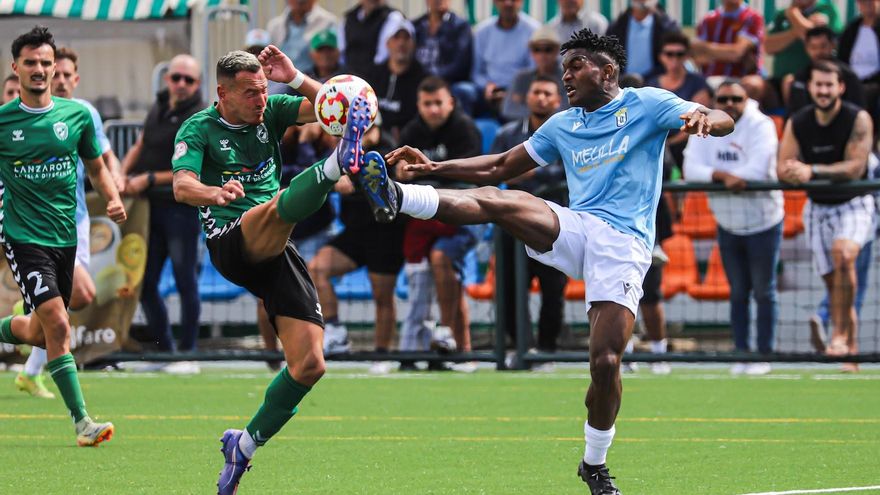 El Unión Sur Yaiza pone fin a su mala racha con un gol en el minuto 90