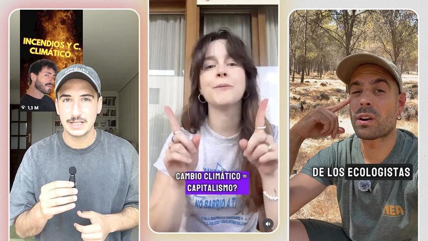 Influencers climáticos que luchan contra los bulos en plena ola de incendios: “La gente busca una causa y un culpable”