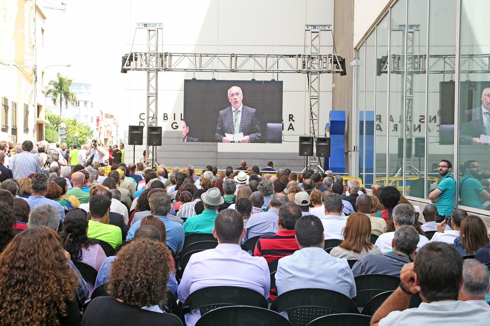 Seguimiento del pleno de constitución del Cabildo de Gran Canaria (ALEJANDRO RAMOS)