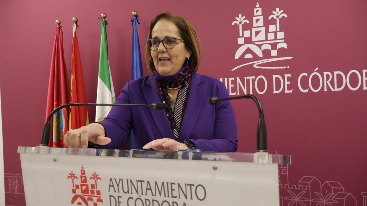 La teniente de alcalde delegada de Hacienda, Economía y Empleo del Ayuntamiento de Córdoba, Blanca Torrent