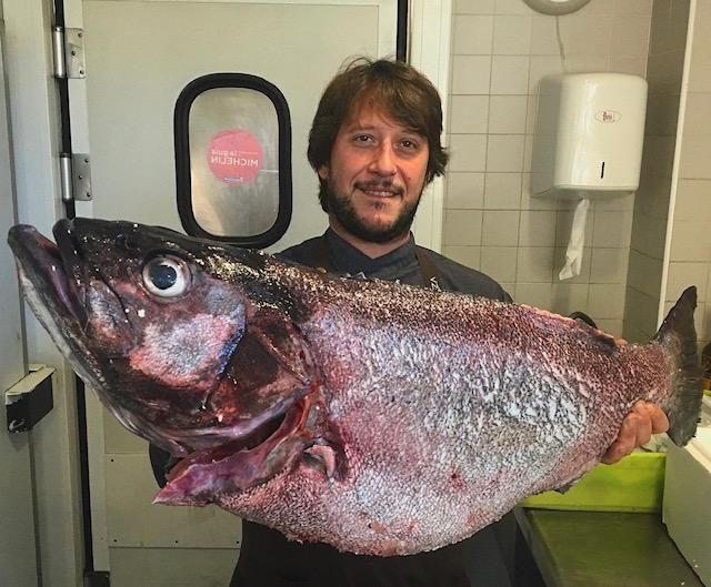Matteo Pierazolli en una foto de archivo cuando era jefe de cocina de Casa Marcial, 2 Estrellas Michelin.