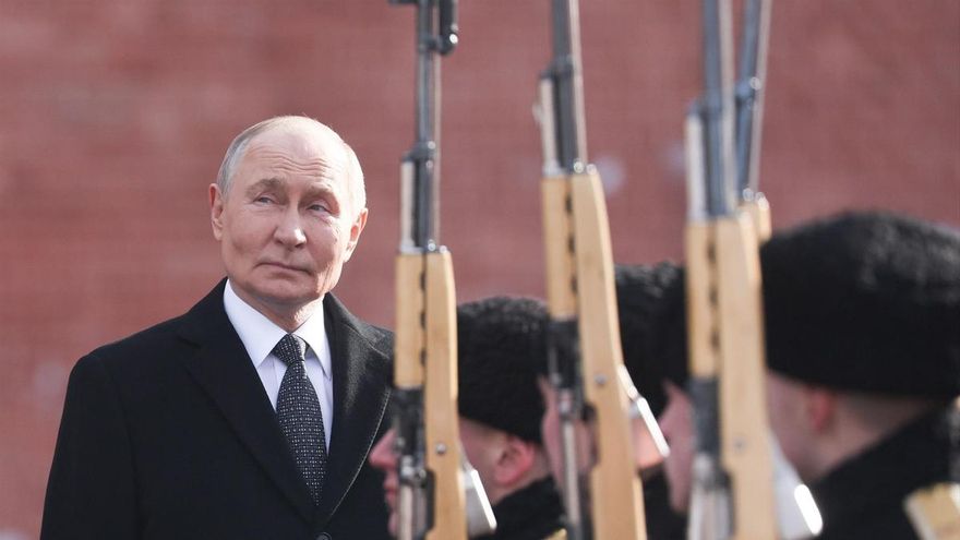 Vladimir Putin en Moscú