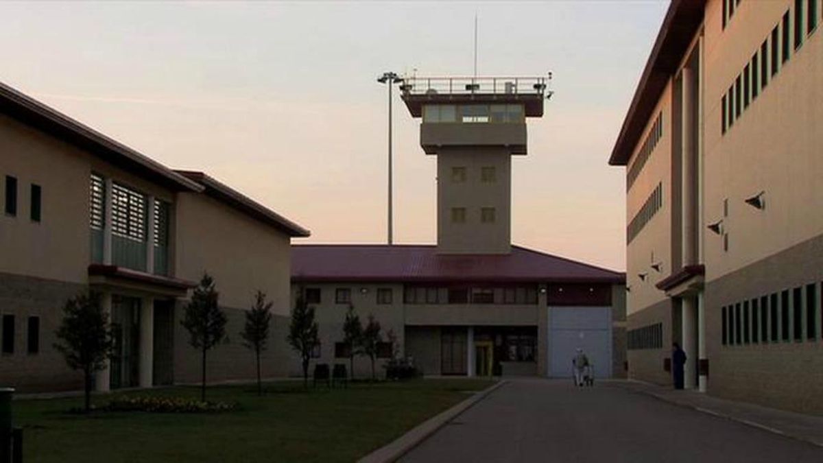 Uno de los módulos de la prisión provincial de León, Villahierro, en Mansilla de las Mulas, archivo.