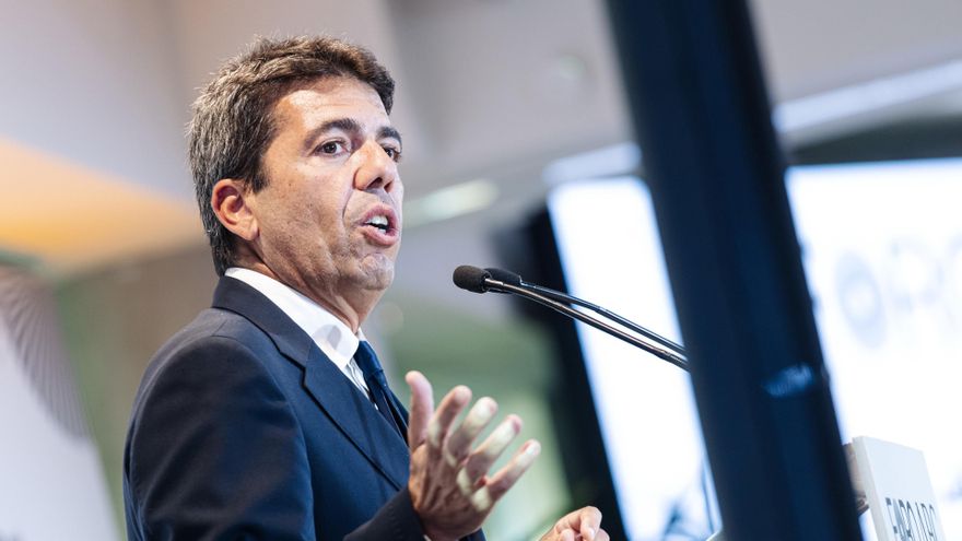 Archivo - El 'president' de la Generalitat Valenciana, Carlos Mazón, en una imagen de archivo