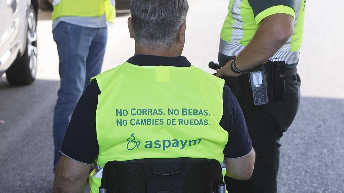Control de la Guardia Civil de alcoholemia y drogas