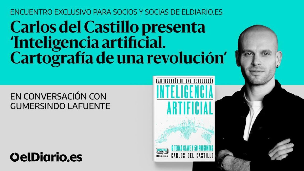 Carlos del Castillo presenta ‘Inteligencia artificial: cartografía de una revolución’