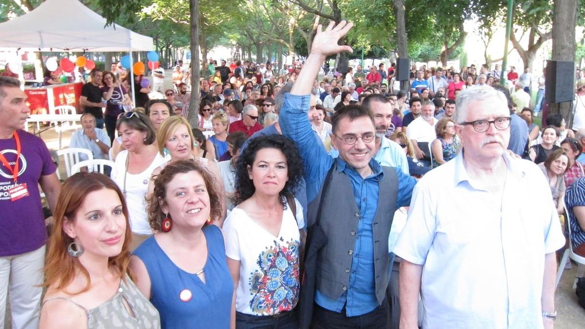Monedero dice a Susana Díaz que Unidos Podemos "no es la competencia", sino la regeneración del socialismo