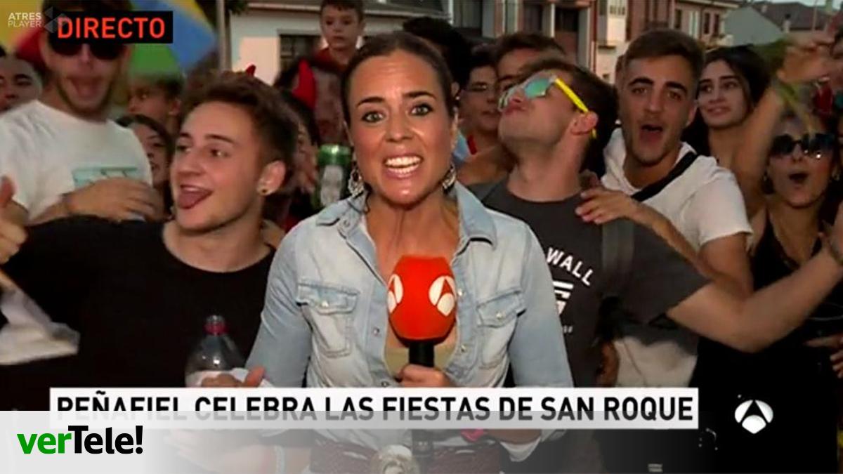 Gestos obscenos en directo contra una reportera de Antena 3 Noticias