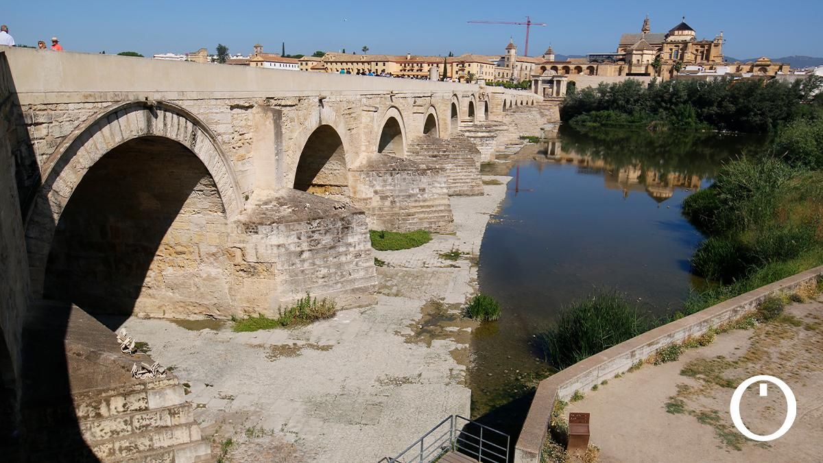 Río Guadalquivir a su paso por el Puente Romano