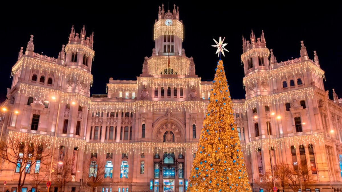 Así será la iluminación de Cibeles esta Navidad