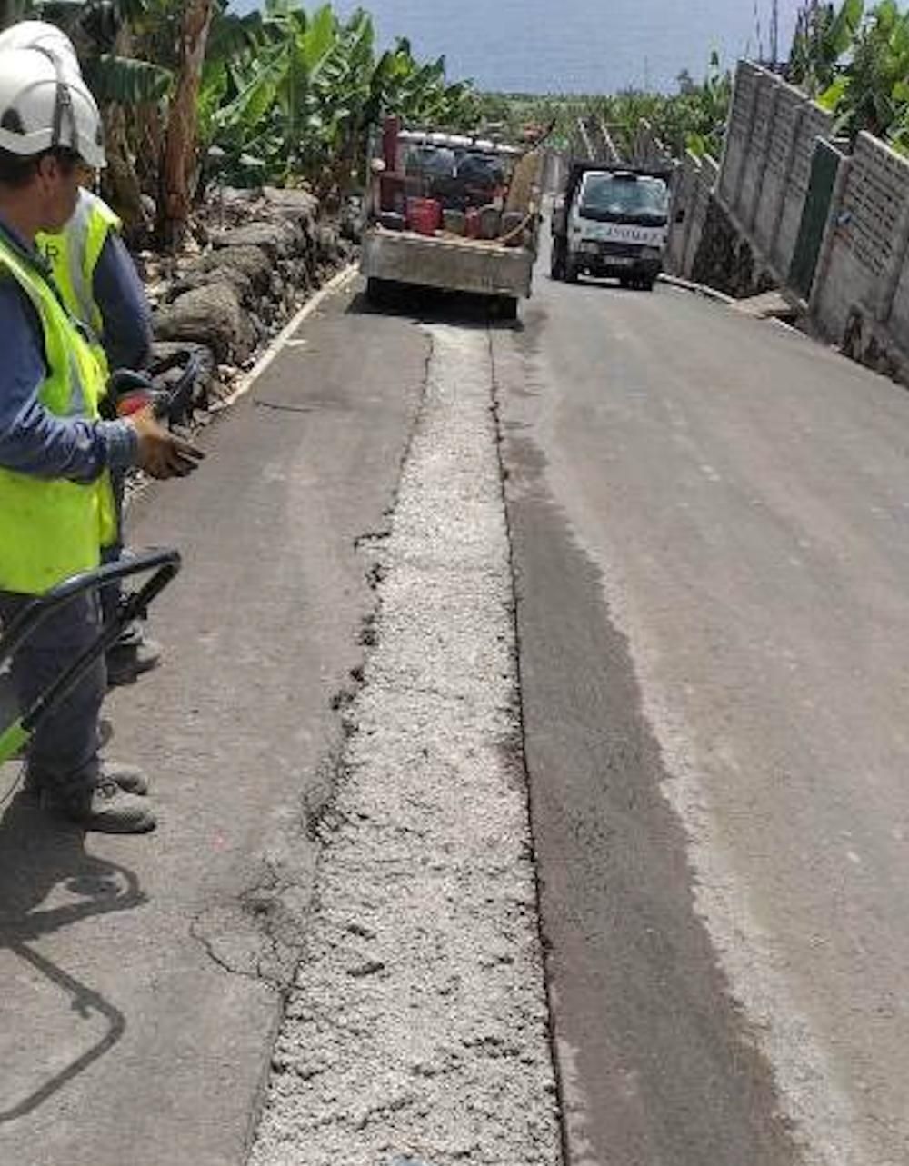 Obras realizadas por e-distribución en San Andrés y Sauces