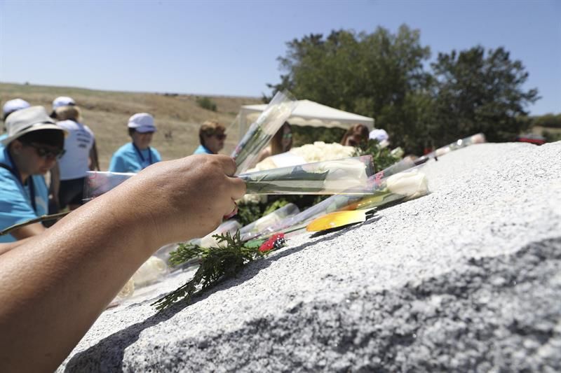 Homenaje en el noveno aniversario del accidente de Spanair