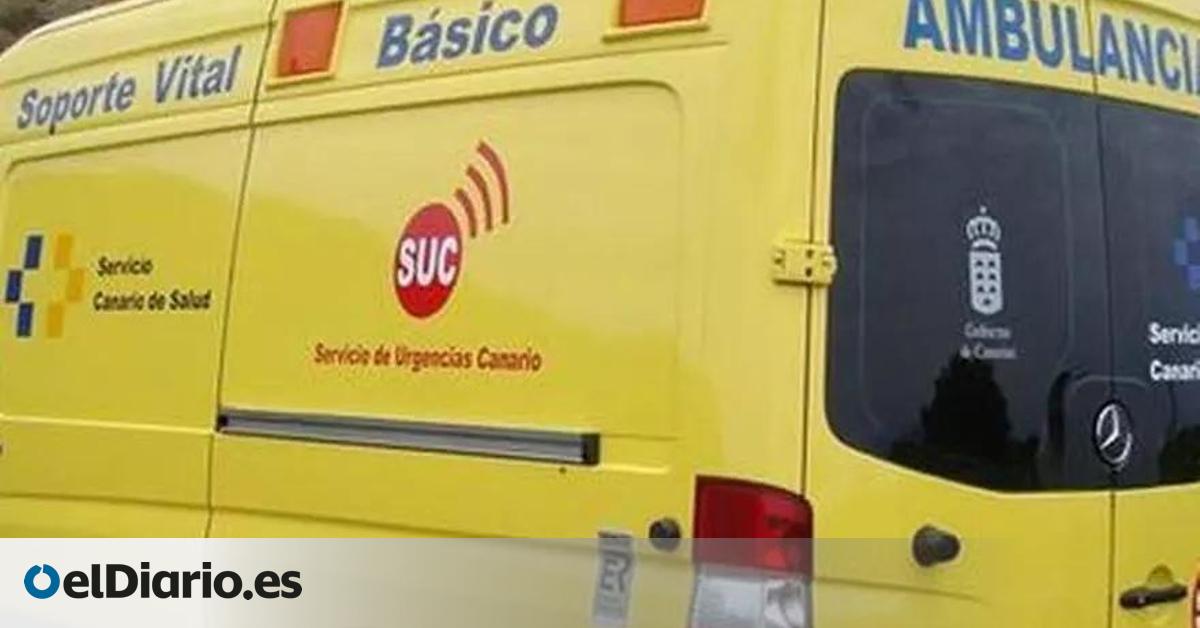 Herido tras colisionar con su coche contra un muro en Villa de Mazo