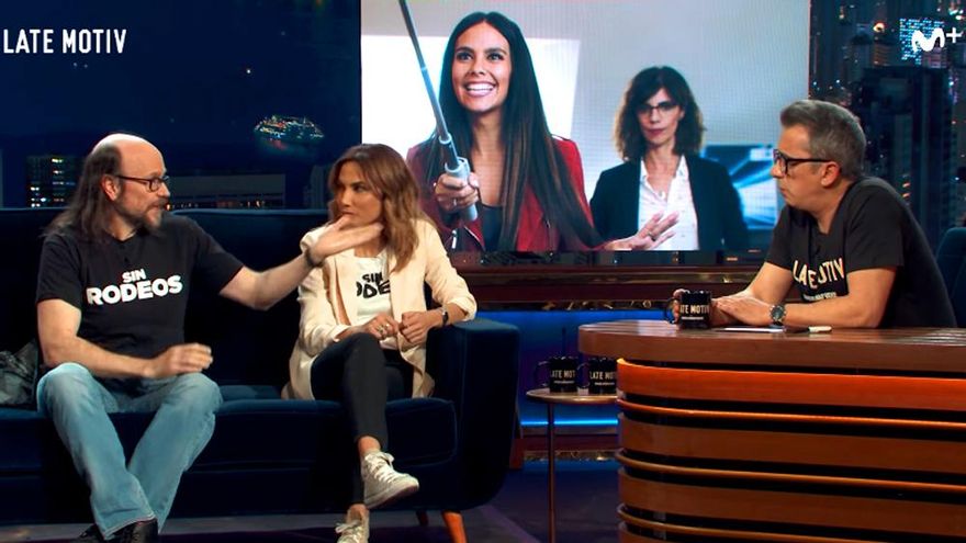 Santiago Segura a Buenafuente: "Cuando le dije a Maribel Verdú que Pedroche estaría en la película, me puso la misma cara que tú"