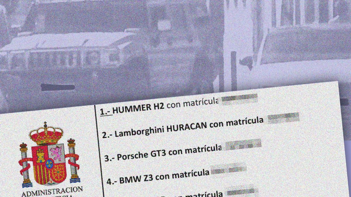 Lamborghini, Porsche o Hummer: el jutge ordena la venda dels cotxes de luxe de narcoestibadors del port de València