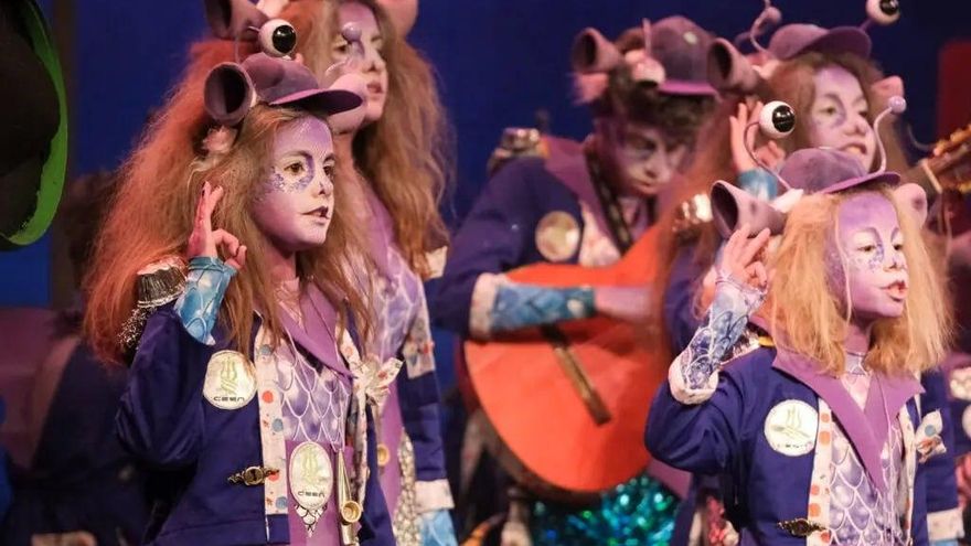 Así son ‘Las hijas de Neptuno’, la comparsa infantil que ha cautivado a España… aunque ellas no lo saben