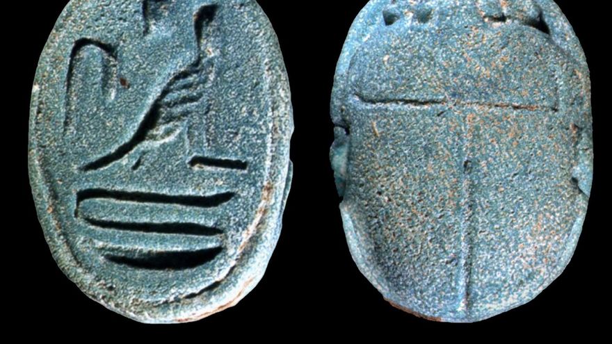 El jeroglífico de Ciudad Real que fascina a los arqueólogos: ¿Por qué hay un escarabeo egipcio en una tumba íbera?