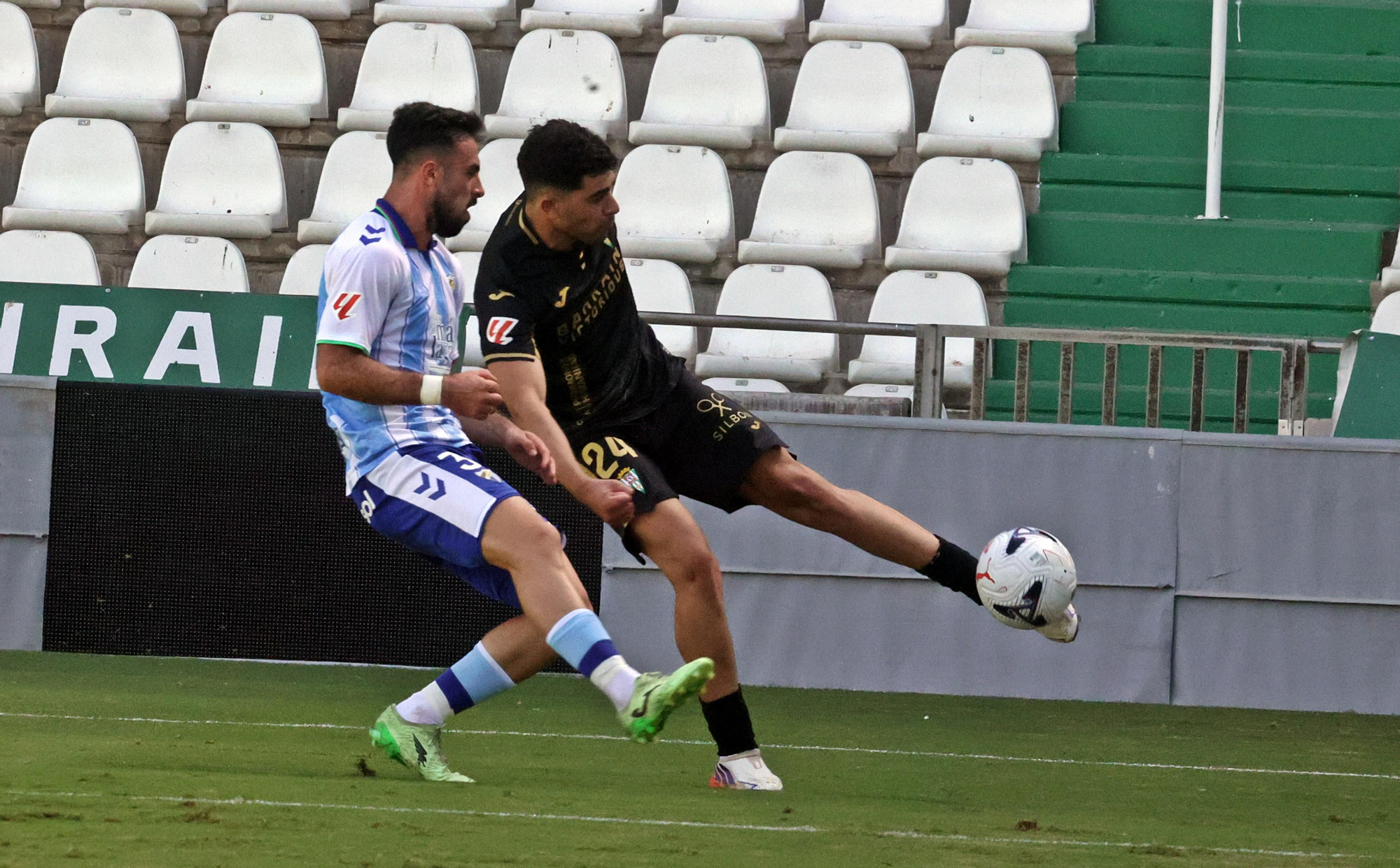 Entrenamiento conjunto entre Córdoba CF y Málaga CF