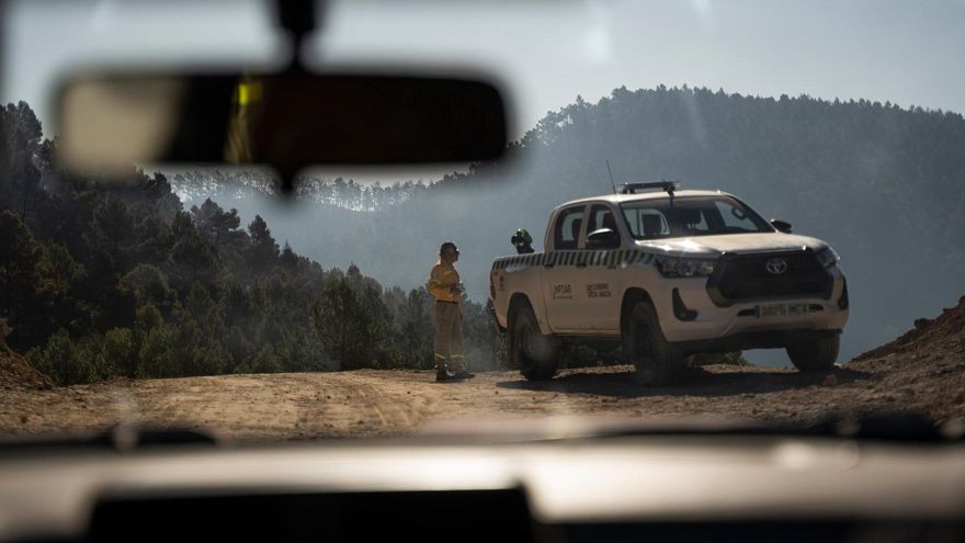 Controlado el incendio forestal de Castellón, ocho días después de declararse
