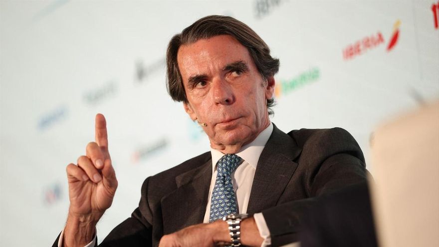 Aznar insiste en su “el que pueda hacer, que haga” contra el Gobierno en pleno 'caso Zapatero': “Cobra más sentido que nunca”