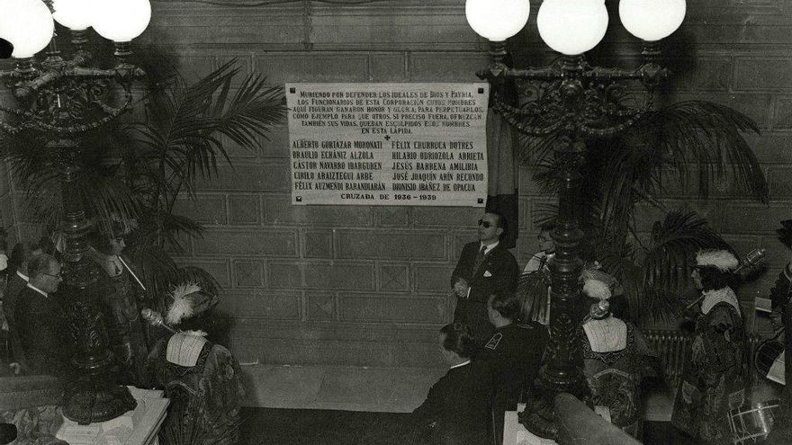 La purga franquista de miles de funcionarios vascos, una represión "sistemática y duradera"