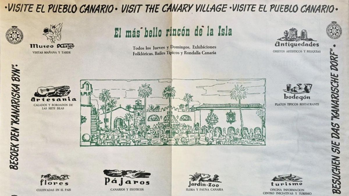La ilustre inquilina del Pueblo Canario