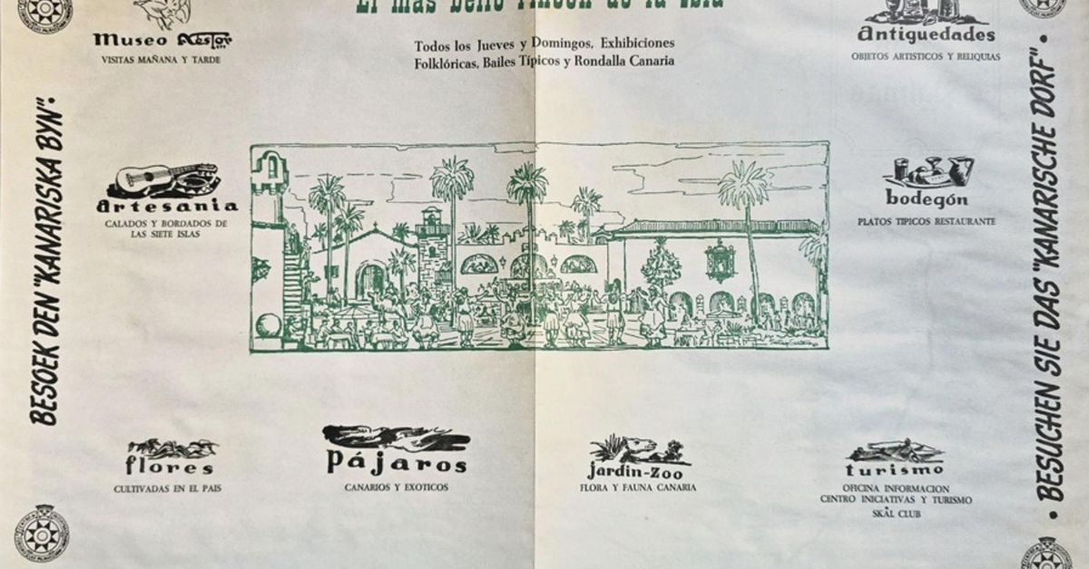 La ilustre inquilina del Pueblo Canario