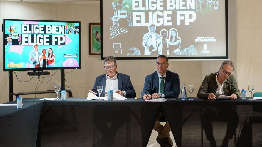 Educación presenta el mapa de la FP en Canarias, que cuenta con más de 150 ciclos