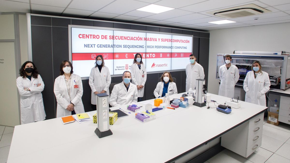 Equipo formado por el personal del Servicio de Microbiología Clínica del Complejo Hospitalario de Navarra (CHN) y de la empresa pública NASERTIC.