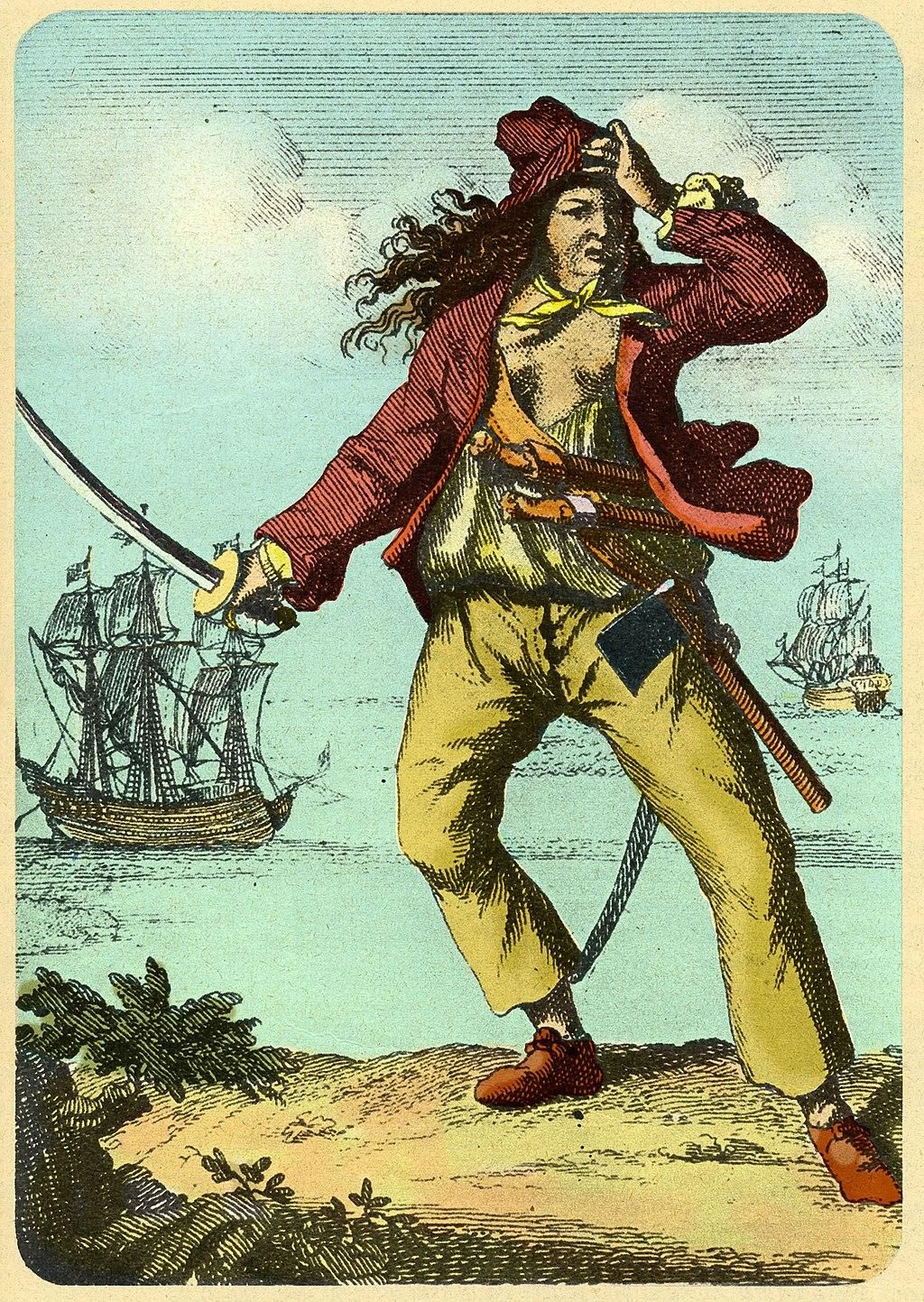 Mary Read nació en Inglaterra alrededor de 1685. Su madre, para evitar perder una pensión familiar tras la muerte de su hijo legítimo, decidió criarla como si fuera un niño
