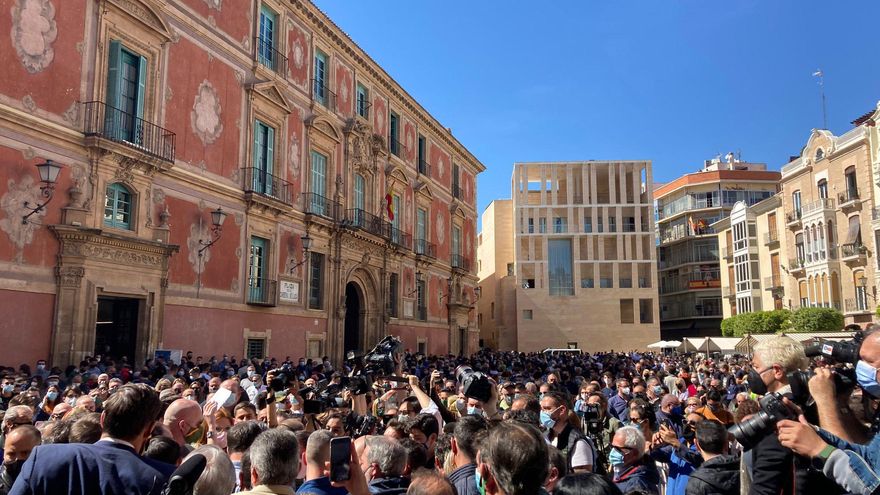 Concentración en la Plaza del Cardenal Belluga este jueves