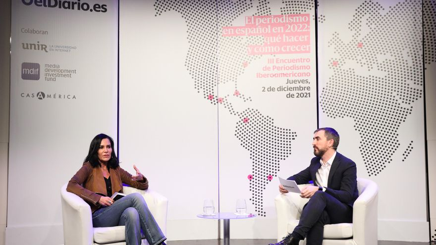 Conversación entre Lydia Cacho e Ignacio Escolar