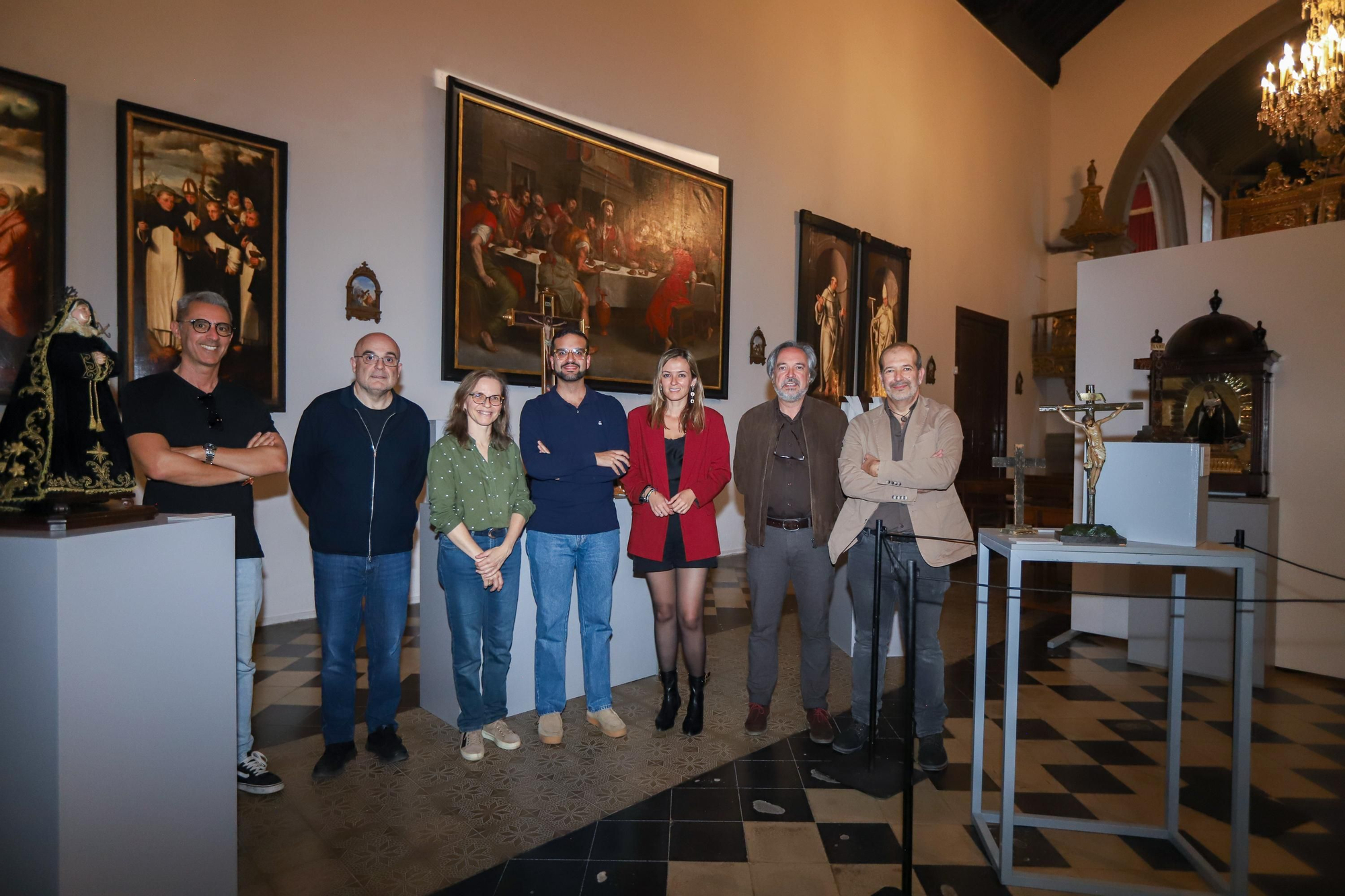 La Iglesia de Santo Domingo inaugura la exposición de arte sacro ‘Pasión privada’. LGM