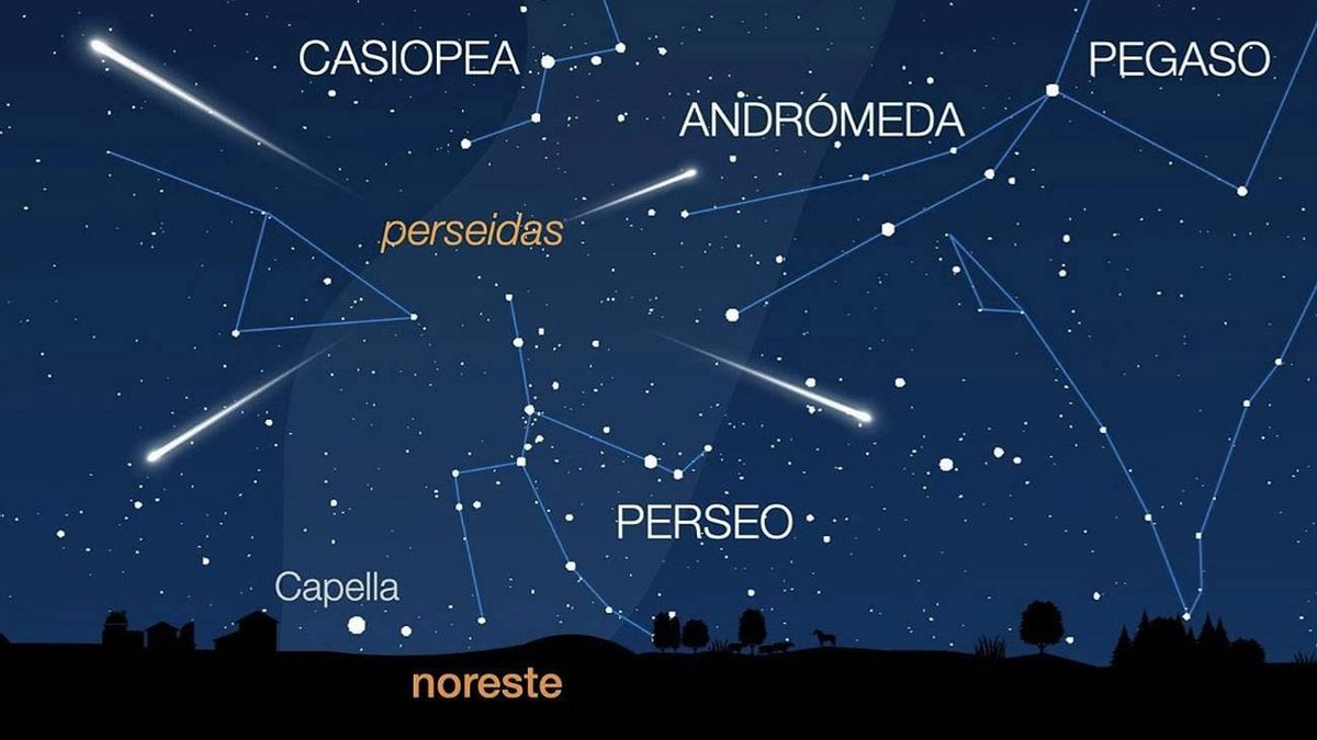 Cómo ver las estrellas fugaces de las Perseidas en los cielos de agosto