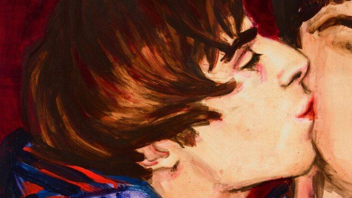 El beso de 1,6 millones de los hermanos Gallagher: un cuadro que reabre la guerra del copyright