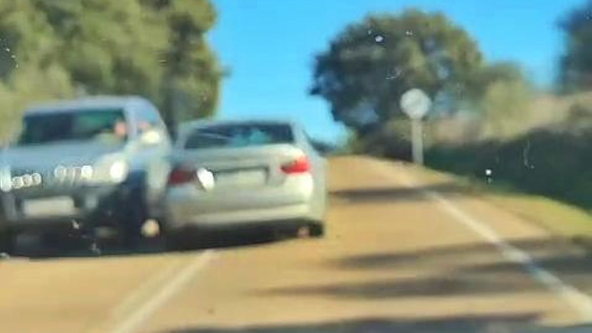 Imagen grabada por un usuario de la vía