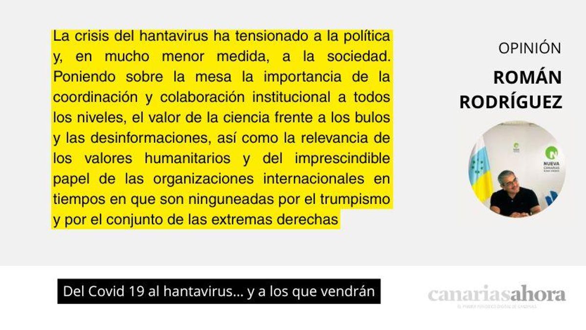 Del Covid 19 al hantavirus… y a los que vendrán