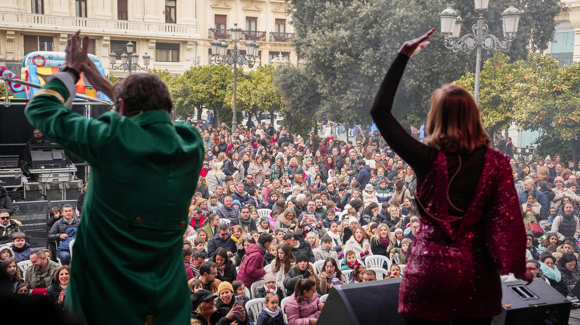 Fiesta de fin de año infantil en las Tendillas