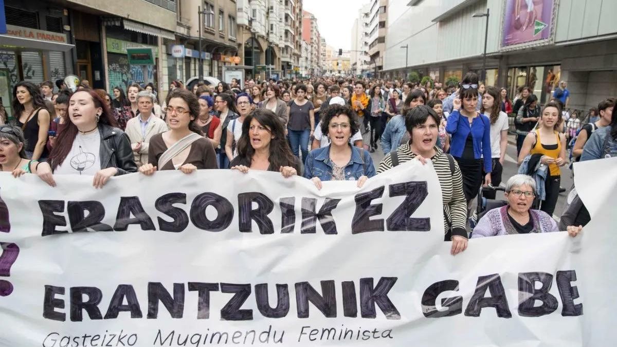 Las instituciones vascas ponen el foco en las agresiones machistas en fiestas "no solo de noche": "No vamos a tolerarlo"
