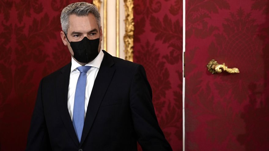 El conservador Nehammer jura como canciller de Austria, el tercero en 3 meses EFE/EPA/CHRISTIAN BRUNA