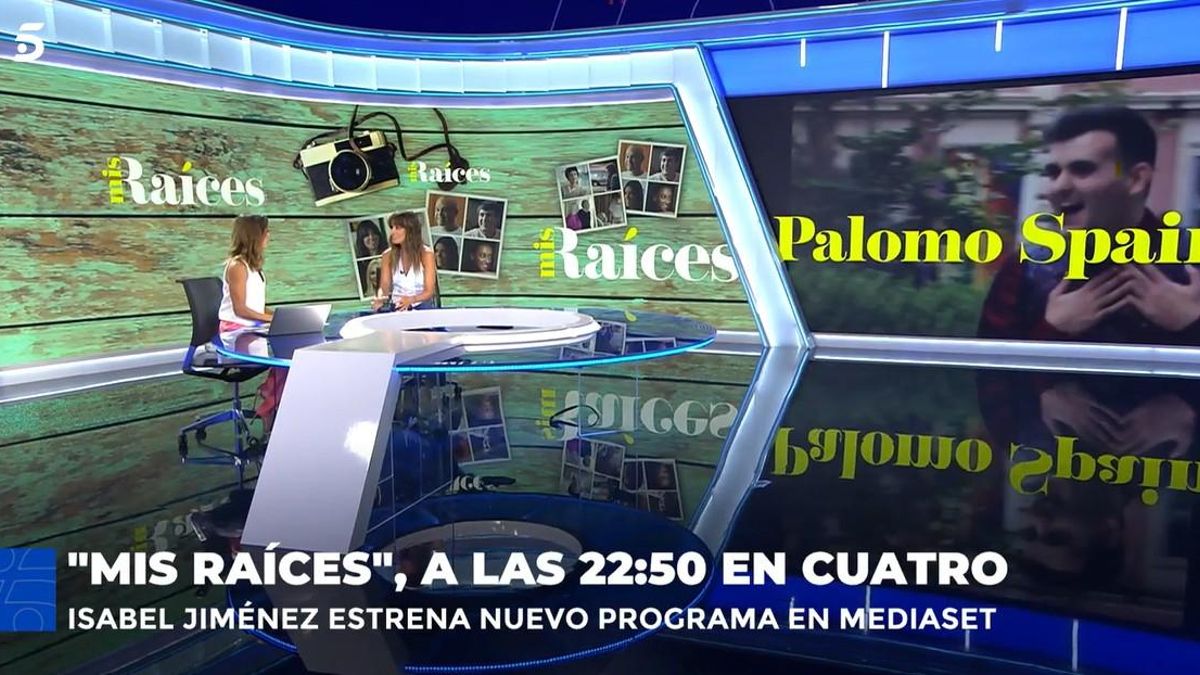 Ángeles Blanco e Isabel Jiménez hablando de 'Raíces'